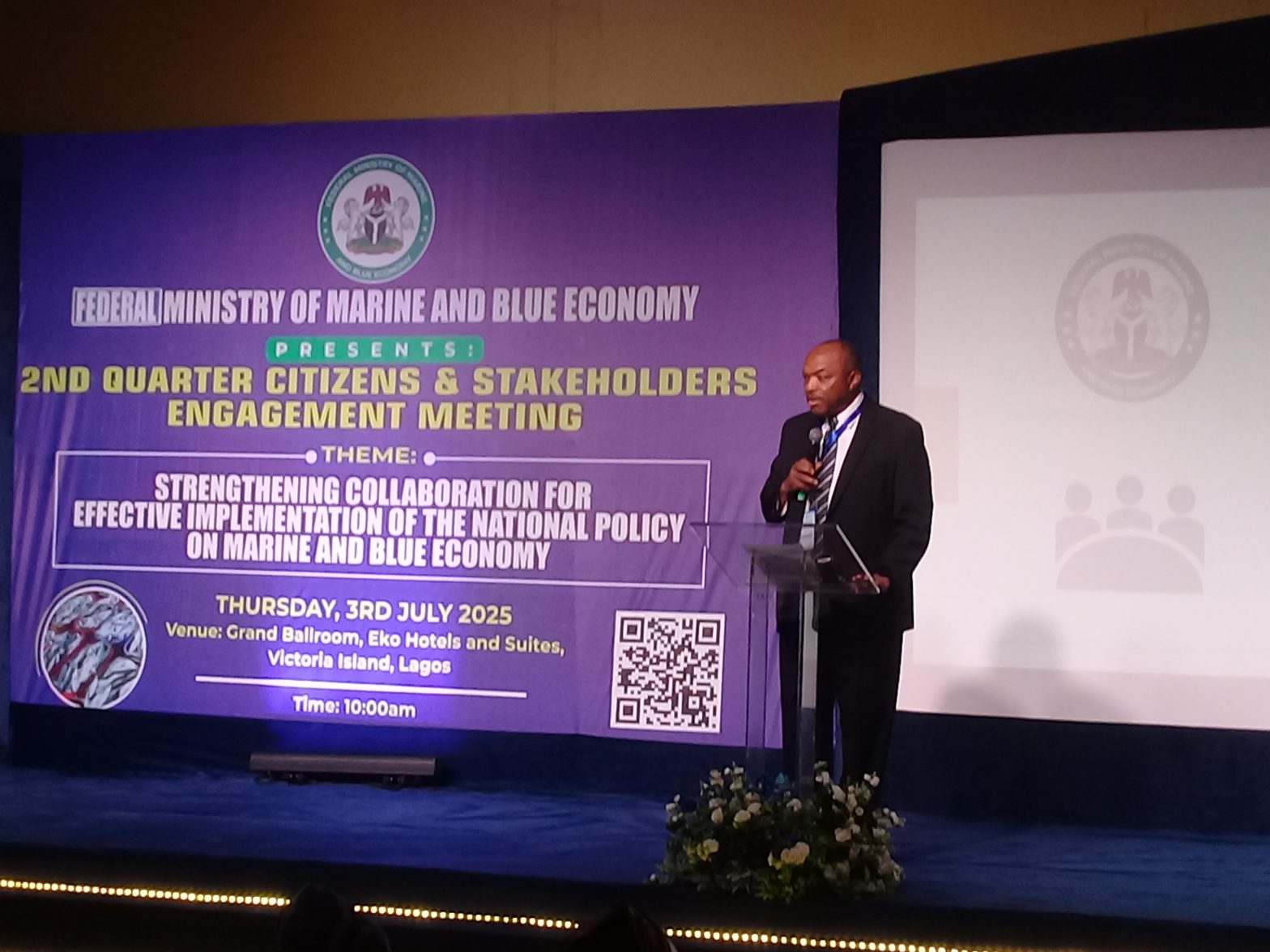 NPCC Chairman Calls for Bold Implementation of Blue Economy Policy, Emphasizes Local Content and Infrastructure Reform
