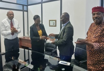 Nigerian Ports Consultative Council (NPCC) Designate Dr. Amos Hosea Kuje as its international representative to strengthen global collaboration